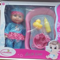 Кукла бебе с вана и аксесоари, снимка 1 - Кукли - 43286717