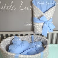 Бебешки кош Little Sunshine - красив, удобен, уникален, снимка 5 - Бебешки легла и матраци - 27424178