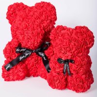 Червено мече от рози , снимка 3 - Романтични подаръци - 43879355