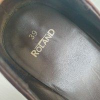 Подарявам Дамски обувки Roland ЕСТЕСТВЕНА КОЖА 39 номер, снимка 11 - Дамски обувки на ток - 35094965