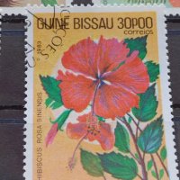 Пощенски марки чиста комплектна серия Цветя 1983г. Пощта Гвинея Бисау за колекция - 22521, снимка 8 - Филателия - 36658101