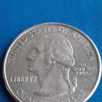 25 цента САЩ 2000 Масачузец ,юбилейна, снимка 2 - Нумизматика и бонистика - 10823553