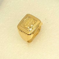 Златен  мъжки  пръстен  14К , снимка 12 - Пръстени - 39187224