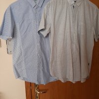 Мъжки оригинални ризи HUGO BOSS с къс ръкав, размер XXL.Като нови!, снимка 1 - Ризи - 28345499
