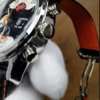Мъжки луксозен часовник Tag Heuer Carrera Red Bull, снимка 4 - Мъжки - 32960550