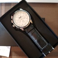 Нов луксозен механичен мъжки часовник Forsining brand name Brown, снимка 6 - Мъжки - 43583248