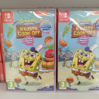 [NINTENDO Switch] СУПЕР Цена ! SpongeBob Squarepants: Krusty Cook, снимка 1 - Игри за Nintendo - 43867002