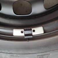 Продавам  метална STEEL джанта с гума DUNLOP за ШКОДА 16 цола, снимка 18 - Гуми и джанти - 35253565