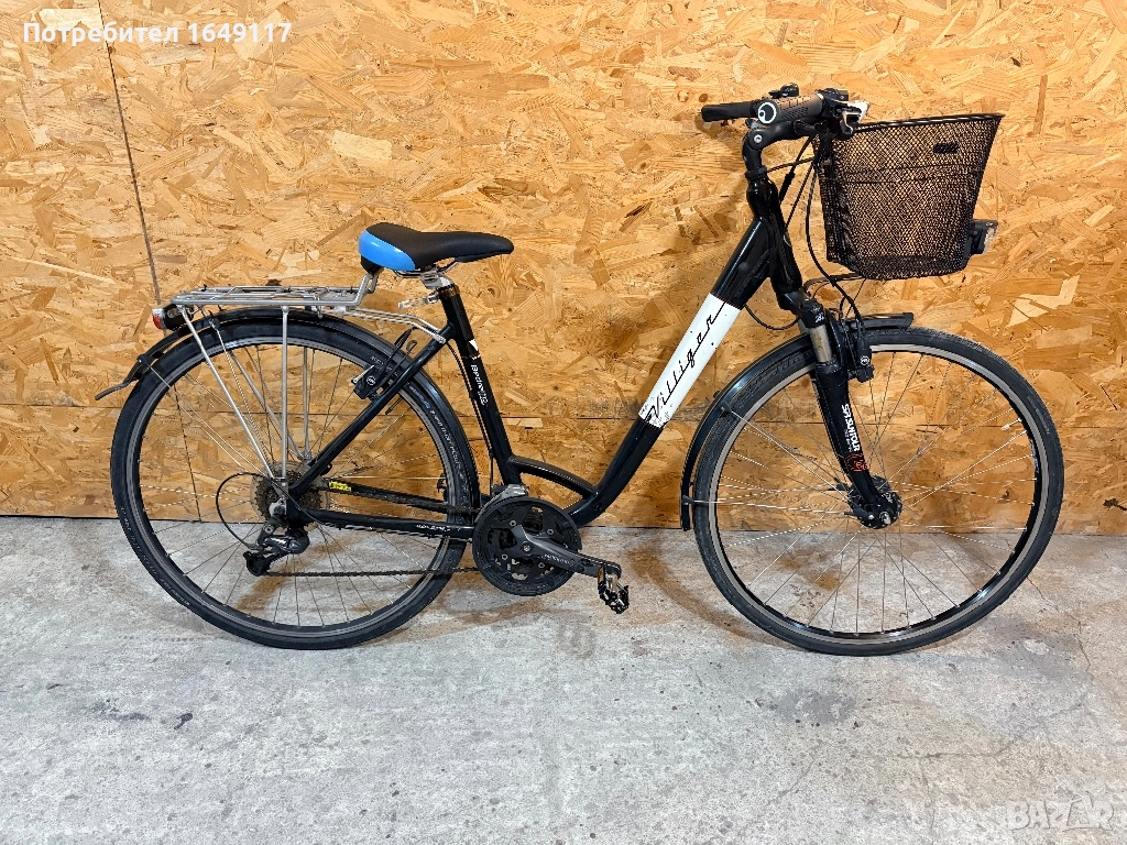28цола Villiger алуминиев дамски градски велосипед колело[27ck-Shimano/хидравлика], снимка 1