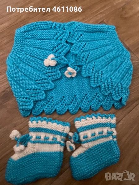 Плетени елечета и терлички за малките принцески, снимка 1