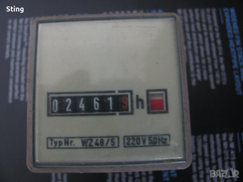 Уред  за Измерване  на  Отработените  Часове  на  Машини , Апаратура, снимка 1