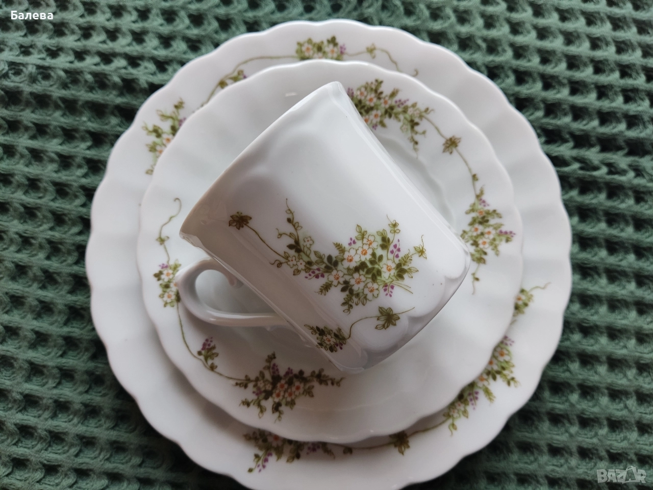 троен сет за чай , снимка 1