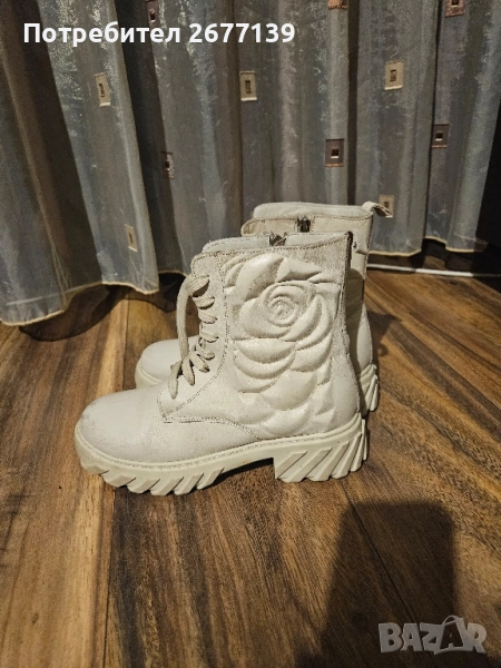 Два чифта детски кожени боти , снимка 1