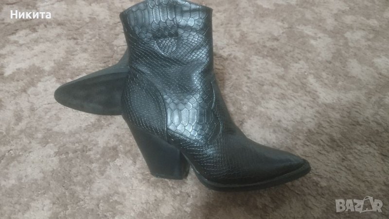 Mulanka-каубойски боти крокодилска кожа-36 номер, снимка 1