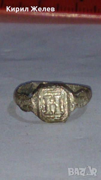 Старинен пръстен сачан над стогодишен - 66711, снимка 1