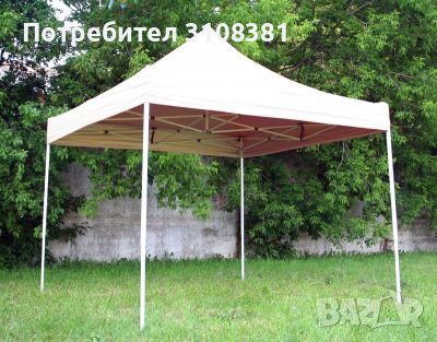 Промо Нови шатри 3 размера, различни цветове 3х3 3х4.5 3х6 Нови шатри 3 размера, различни цветове 3х, снимка 1