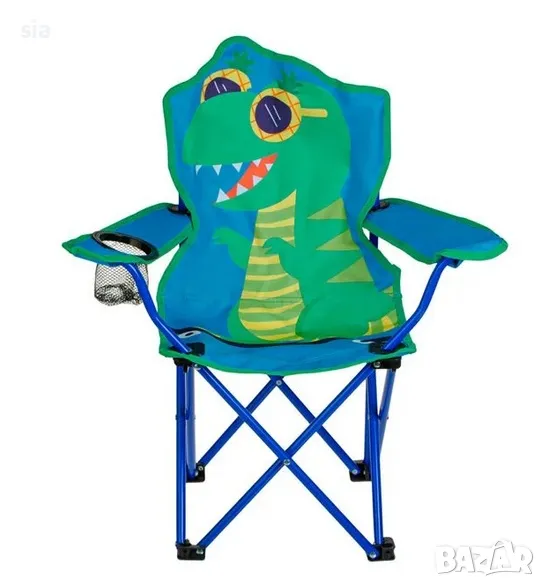 Детски сгъваем стол за градина, тераса, къмпинг, 35x35x57см, снимка 1