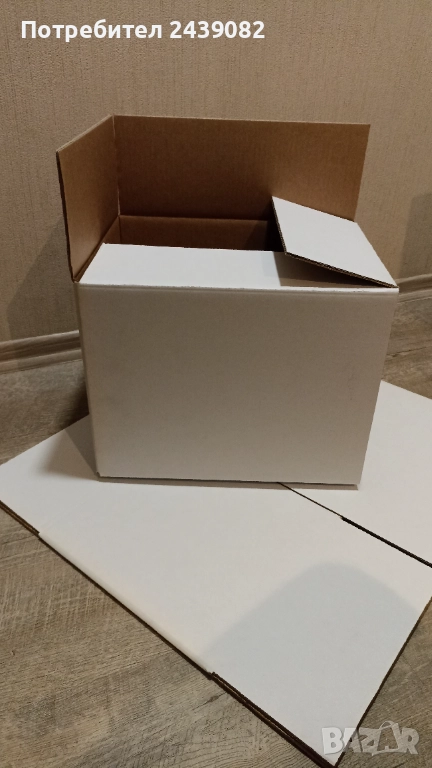 Кашони бели нови, снимка 1