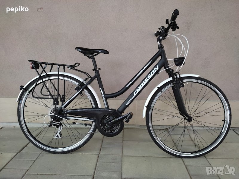 Продавам колела внос от Германия спортен алуминиев велосипед SHRISSON INTOURI 28 цола SHIMANO ACERA, снимка 1