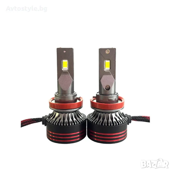 Лед Крушки H8, Диодни, ЕКО, Н7, 12-24V, 2 БР, 100W, снимка 1