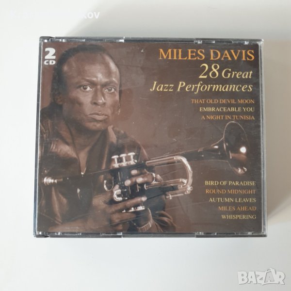 Miles Davis ‎– 28 Great Jazz Performances cd, снимка 1
