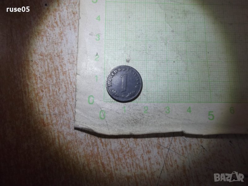 Монета "1 Reichspfennig 1942 G", снимка 1