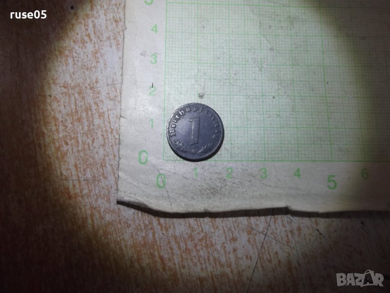 Монета "1 Reichspfennig 1942 G", снимка 1