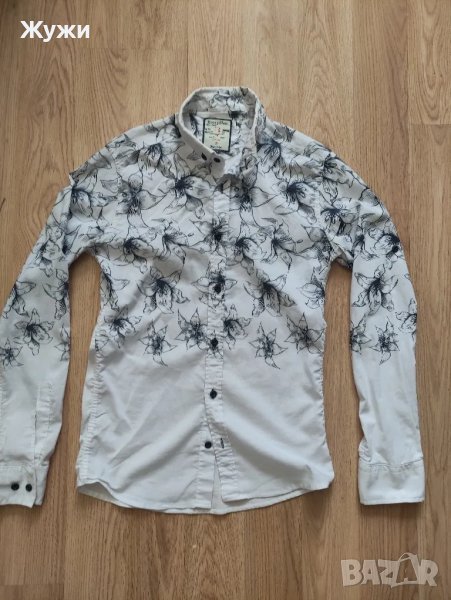 Страхотна мъжка риза, размер S, снимка 1