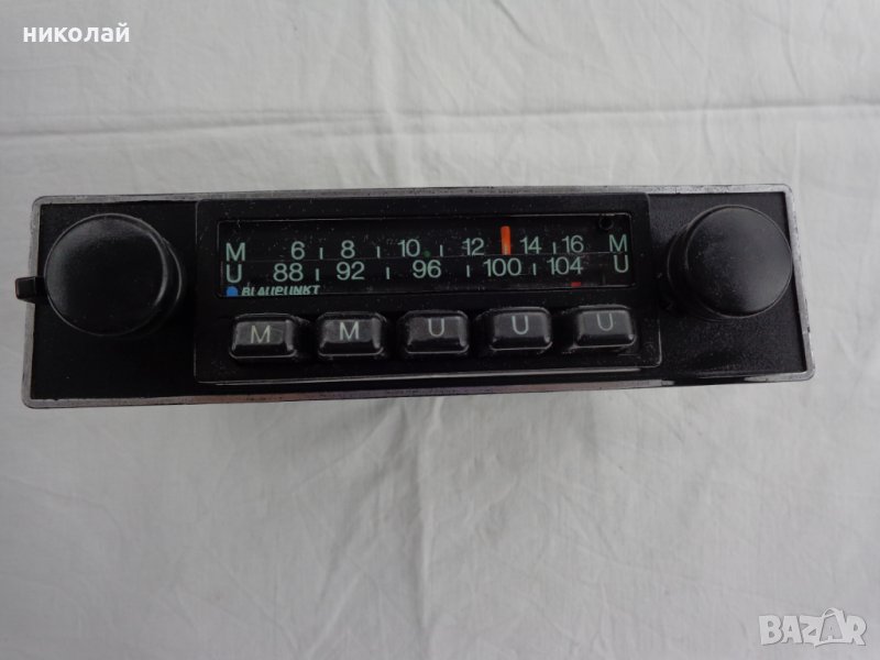 Ретро авто радио марка Blaupunkt модел Munster ( 445 kHz )  M/U  1975 година. Работещо, снимка 1