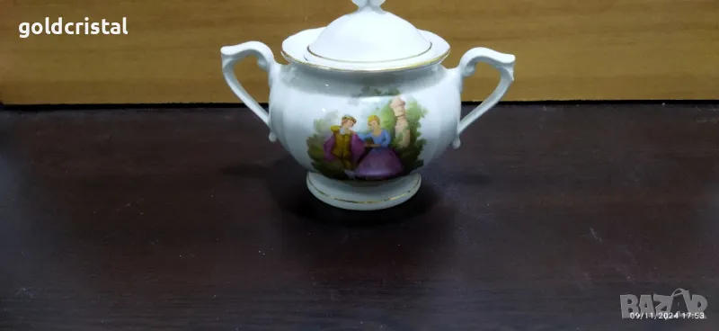 стар български порцелан Изида заханица , снимка 1