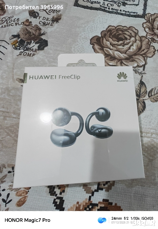 HUAWEI FreeClip, снимка 1