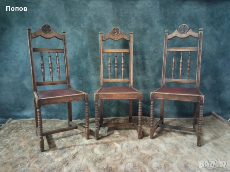 Старинни френски столове, снимка 1