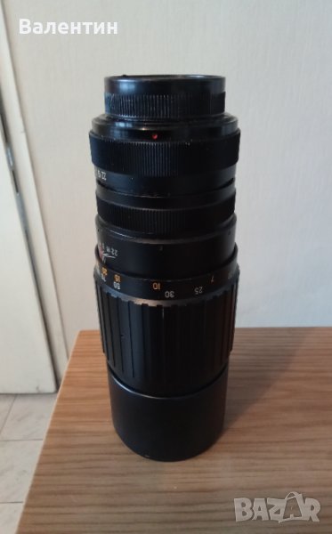 Фотообектив за механичен фотоапарат Carenar 300 мм на байонет в отлично състояние, снимка 1