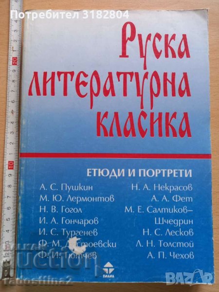 Руска литературна класика Етюди и портрети, снимка 1