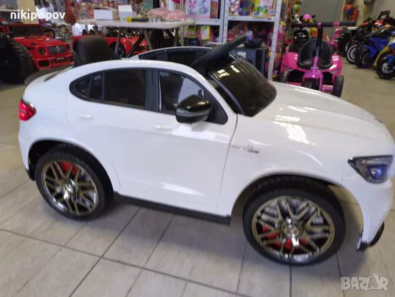 MERCEDES GLC63 AMG Акумулаторен джип ГОЛЯМ, снимка 1