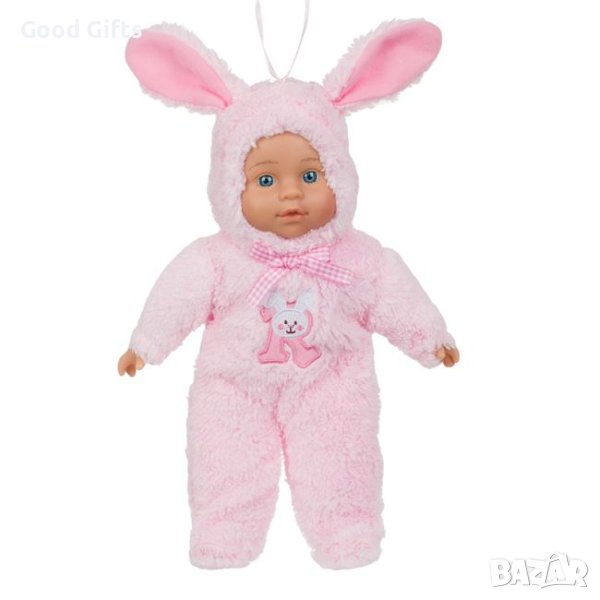 Кукла бебе с меко тяло Розова, 35см, снимка 1