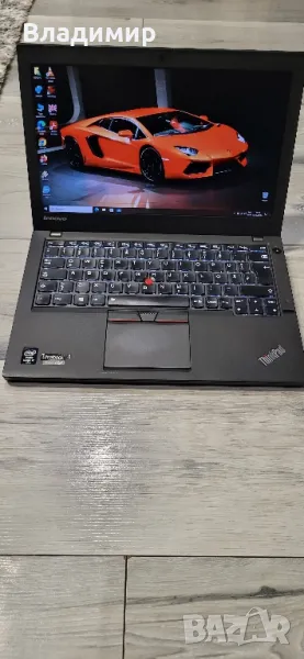 Lenovo Thinkpad X250-i7 5600u/8гб/256гб м.2+500гб/Подсветка, снимка 1