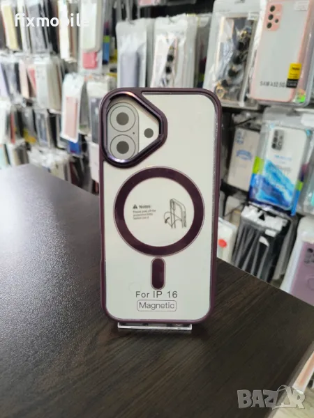 Apple iPhone 16 Силиконов кейс MagSafe, снимка 1