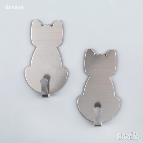 2756 Комплект лепящи закачалки Котенца, 2 броя, снимка 1