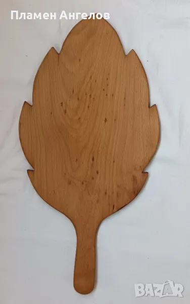 Стара дъска за рязане-Листо, снимка 1