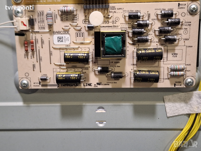 LED DRIVER ,ZUM193-02 for GRUNDIG 49 GUB 8762 for 49inc for DISPLAY 057T49-C09, снимка 1