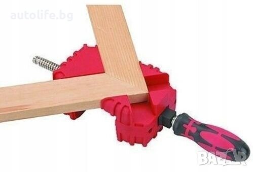 Дърводелска ъглова скоба 100мм., снимка 1