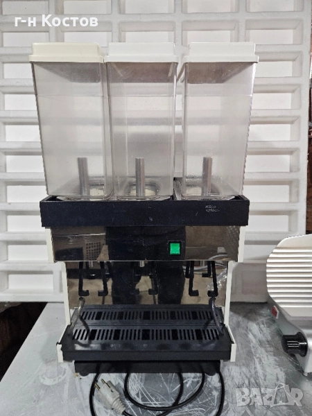 Сок и Айрян машина Италиянска 3х8 литра Перфектна , снимка 1