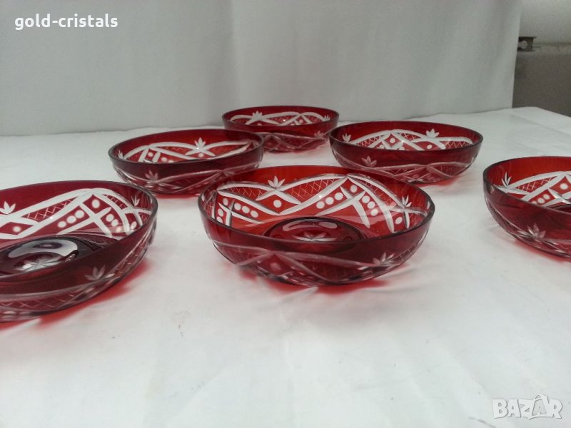 Кристални чинийки купички, снимка 1