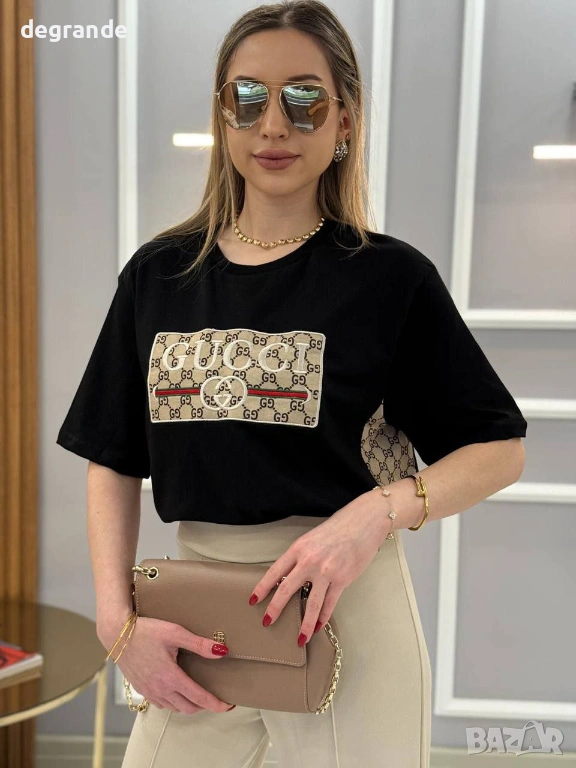 Уникален Модел Тениска Gucci, снимка 1
