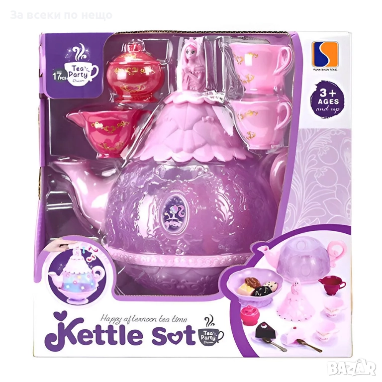 ✨Детски чаен комплект с музика и светлина, снимка 1