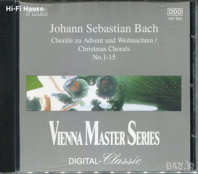 Johann Sebastian Bach- Christmas Chrals-Vienna Master Series, снимка 1