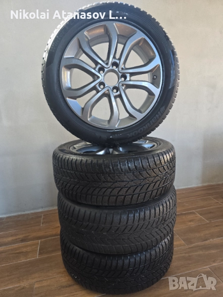 Джанти със зимни гуми за Мерцедес С, снимка 1