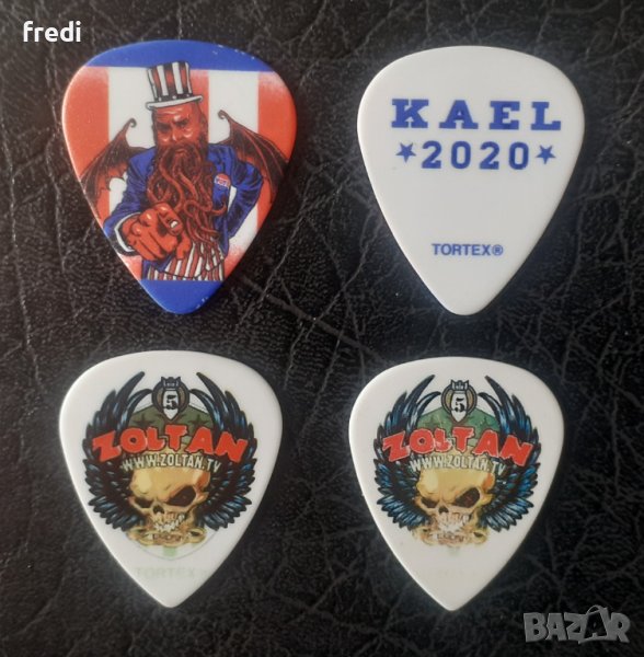 Оригинални пера за китара (Guitar pick) и бас на FIVE FINGER DEATH PUNCH, снимка 1