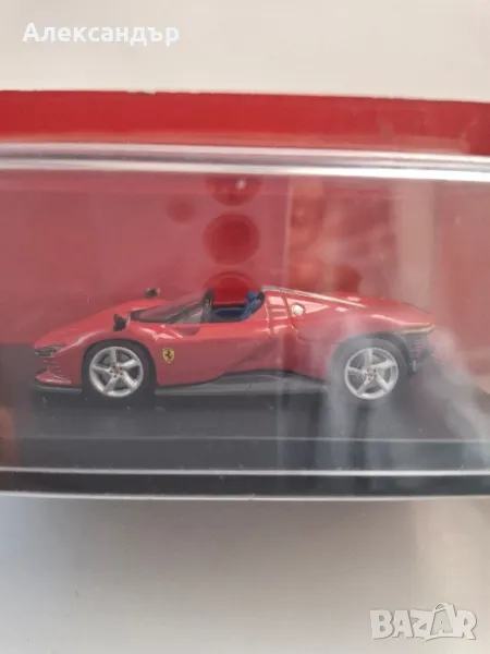 Количка IXO Ferrari Daytona SP3 2021- мащаб 1:64, снимка 1